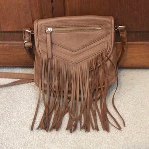 Charming Charlie Fringe Crossbody Purse